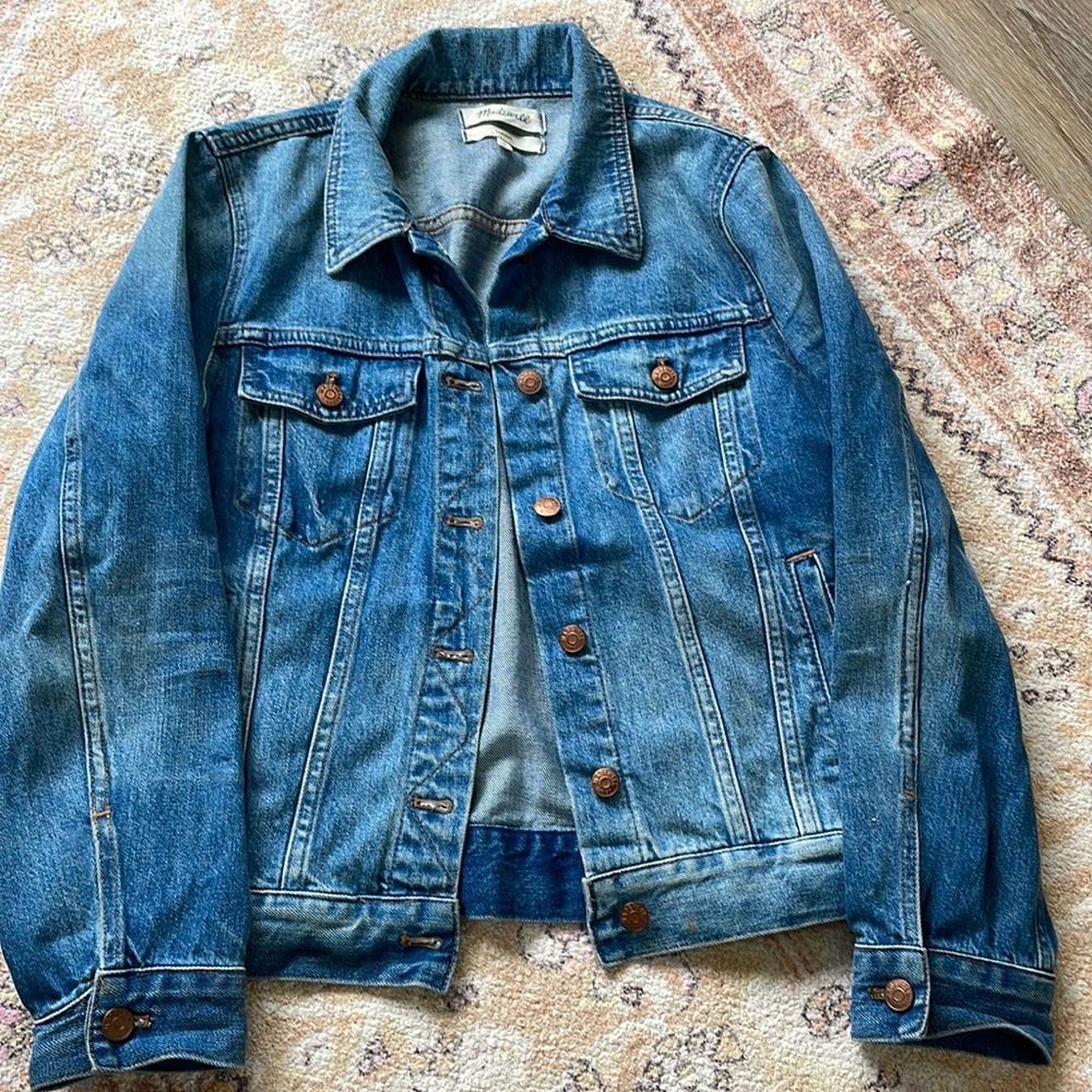 Madewell denim jacket size large L